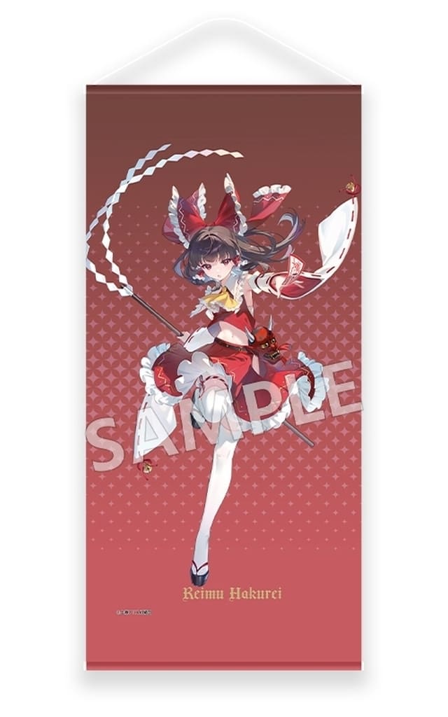 Reimu Hakurei Tapestry - Touhou Project (MAGI ARTS) Cloth Tapestry Approx. 40 cm x 70 cm x 40 cm (Pre-owned)