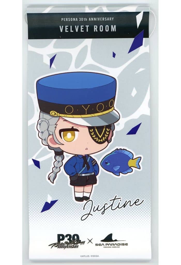 Justine Mini Tapestry Velvet Room Persona 30th x Sea Paradise