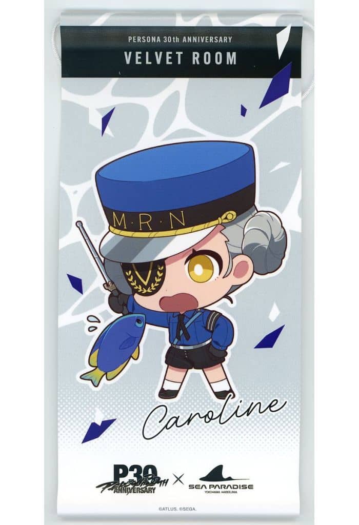 Caroline Mini Tapestry Velvet Room Persona 30th x Sea Paradise