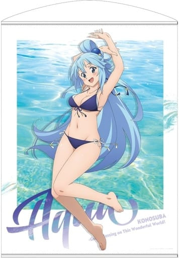 Aqua Swimsuit Ver. Approx. 100 cm Tapestry KonoSuba 3