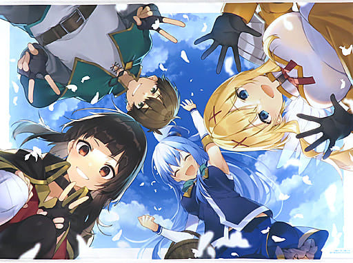 KonoSuba Group B2 Tapestry Special Pack Bonus