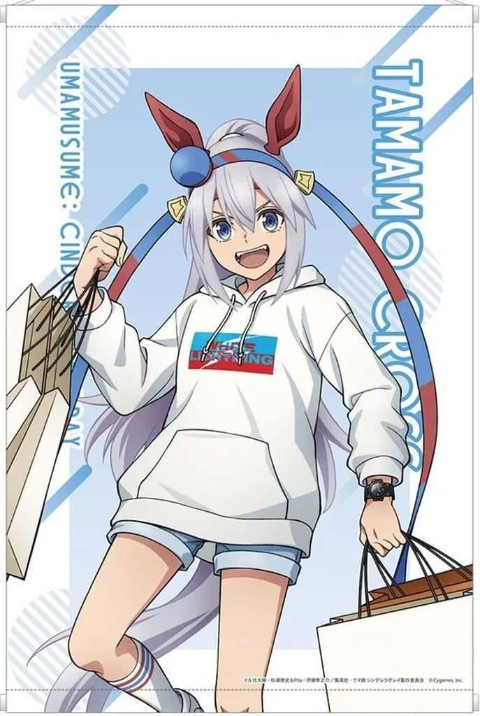Tamamo Cross A1 Tapestry - Umamusume: Cinderella Gray POP UP SHOP in Marui (Alma Bianca) - Pre-owned