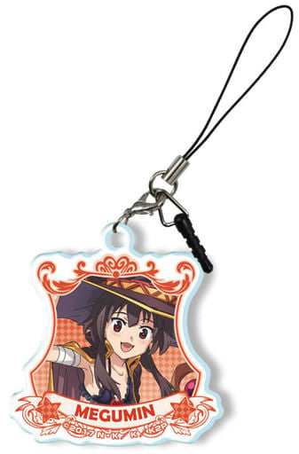 Megumin (Open Mouth) Acrylic Earphone Jack Accessory - KonoSuba 2