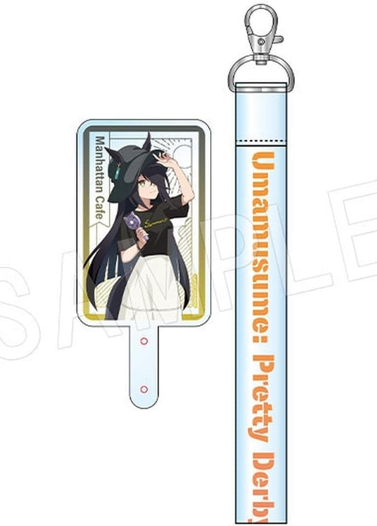 Manhattan Cafe Phone Tab - Summer Festival Ver. (Movie Pop-Up Shop in Marui) by Chugai Mining — Used, 12×6.5cm