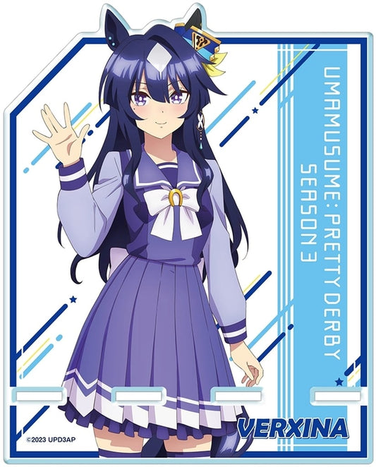 Verxina Acrylic Smartphone Stand (Uniform ver.) - Umamusume Pretty Derby Season 3 - License Agent - Acrylic 150×120×3mm (Used)