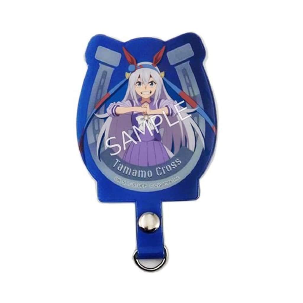 Tamamo Cross Phone Tab - Umamusume: Cinderella Gray (Tapioca Brand, PVC & Metal, Approx. 85×53mm, Pre-owned)