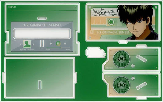 Toshiro Hijikata Acrylic Speaker - Gintama / 3-Z Ginpachi Sensei Loppi / HMV Limited (Legs, Pre-owned, Approx. 150 x 240 mm)