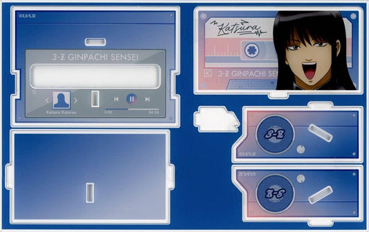 Kotaro Katsura Acrylic Speaker - Gintama 3-Z Ginpachi Sensei × Lawson Loppi HMV Limited (Legs, Approx. 150 x 240 mm, Pre-owned)