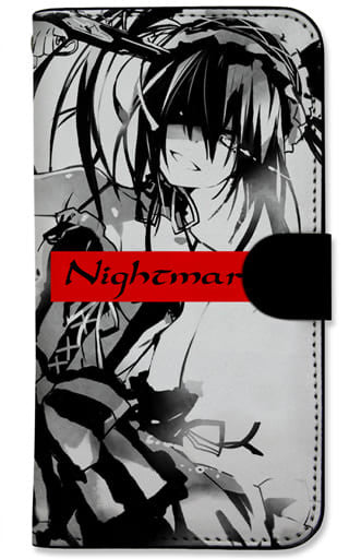 Kurumi Tokisaki Monotone Ver. Smartphone Flip Case - Date A Live IV (Size approx
