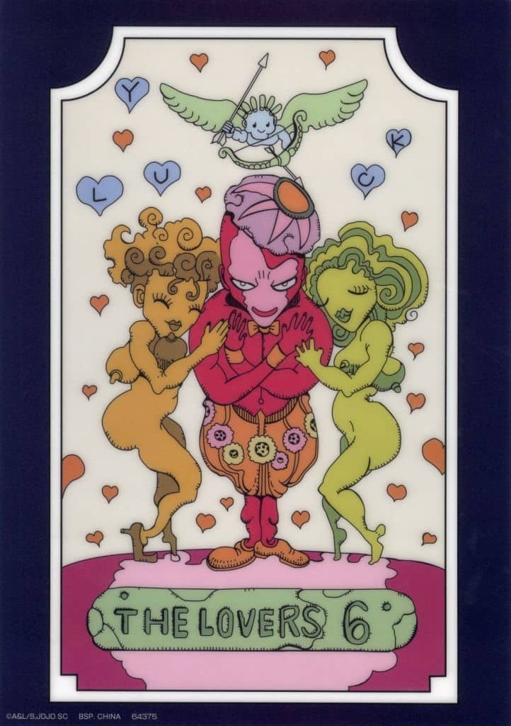 The Lovers VI Tarot Visual Sheet L Prize Ichiban Kuji JoJo's Bizarre Adventure: Stardust Crusaders A3 BANDAI SPIRITS