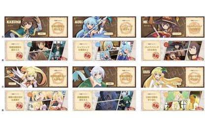 KonoSuba Holographic Ticket Complete 6-Piece Set