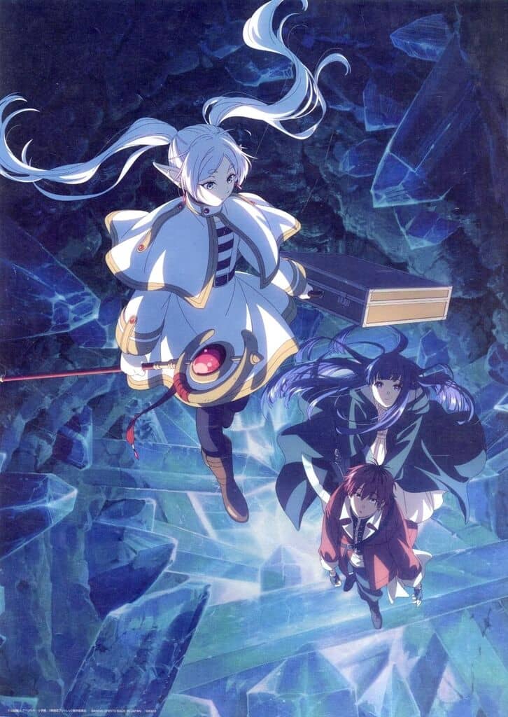 Frieren Anime Ichiban Kuji B Prize Metallic Visual Sheet A3 Key Visual by BANDAI SPIRITS