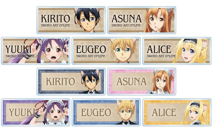Sword Art Online Cat-Eared Butler/Maid Acrylic Name Plate Set of 10