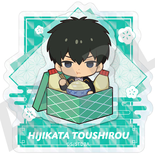 Toshiro Hijikata 2-Layer Acrylic Badge - Gintama - Approx. 60 mm - coly (Pre-owned)