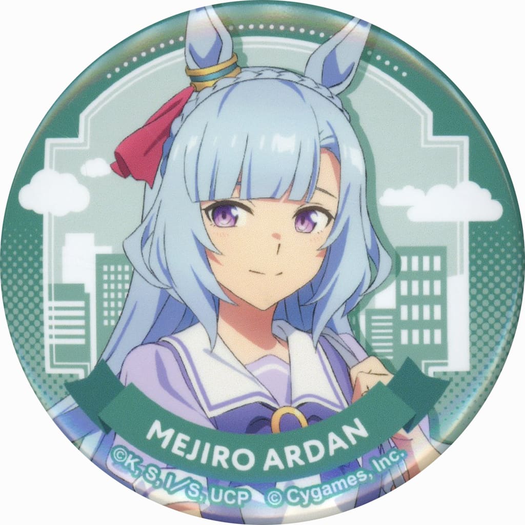 Mejiro Ardan Trading Tin Badge - TOPPA!!! BASE AKIBA × Umamusume: Cinderella Gray POP UP SHOP 2 (54mm, Used)