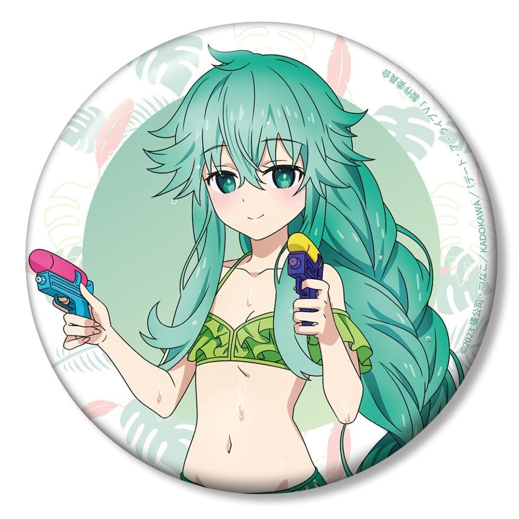 Natsumi Date A Vacation Ver. Approx. 10 cm Can Badge