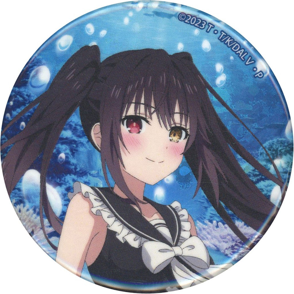 Kurumi Tokisaki Hologram Can Badge - Date A Live V Pop-up Store (Marine ver., 57