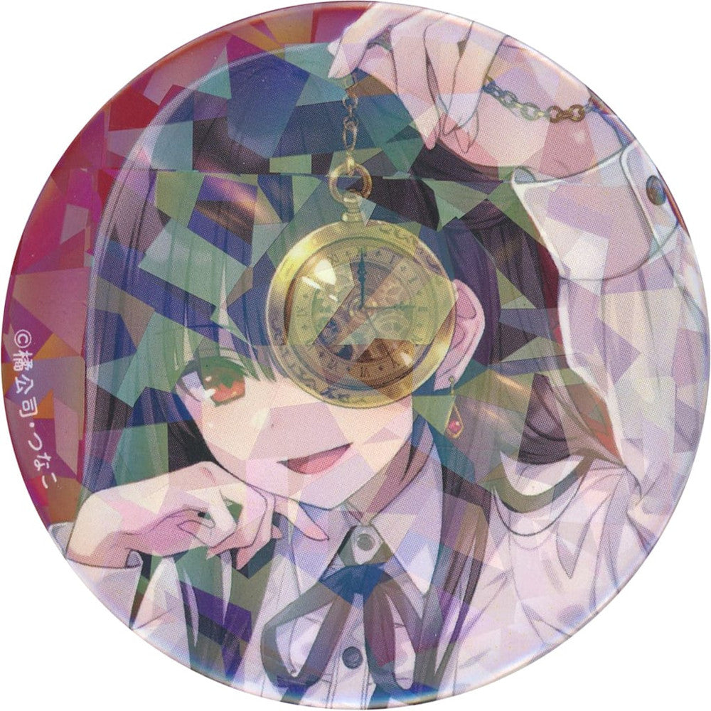 Kurumi Tokisaki Pocket Watch Trading Hologram Can Badge - Magic Detective Series