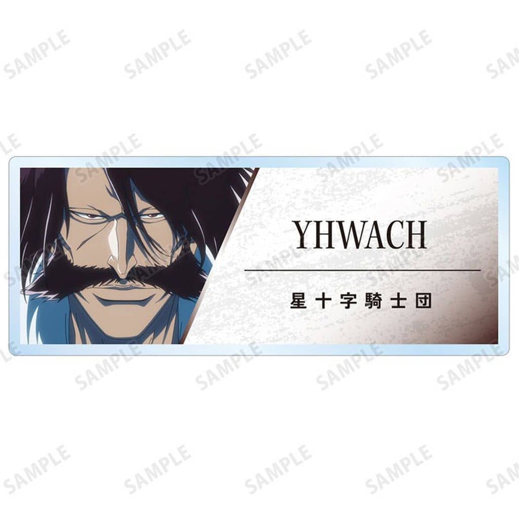 Yhwach Acrylic Name Plate Ver.B - BLEACH: Thousand-Year Blood War Trading Scene Photo Acrylic Name Plate (Approx. 68 x 27 mm)