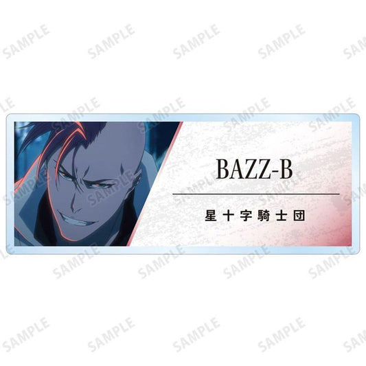 Bazz-B BLEACH: Thousand-Year Blood War Trading Scene Acrylic Name Plate ver.B - Approx. 68 x 27 mm