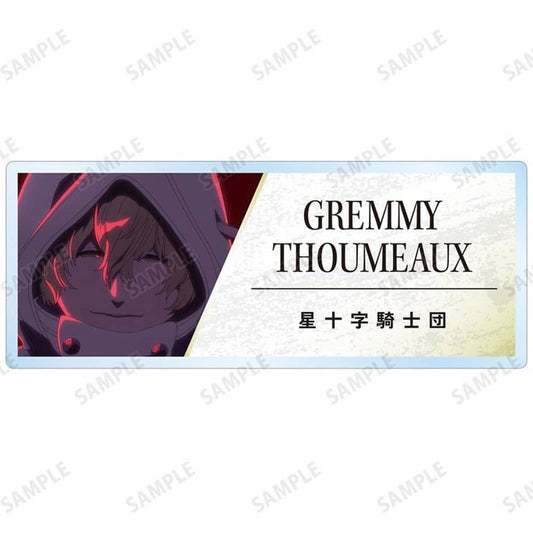 Gremmy Thoumeaux Acrylic Name Plate - BLEACH: Thousand-Year Blood War Trading Scene Photo Ver.B - Approx. 68 x 27 mm