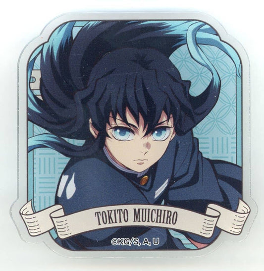 Muichiro Tokito Acrylic Badge (B) - Demon Slayer: Kimetsu no Yaiba - Movic Approx. 6 x 6 cm (Pre-owned)