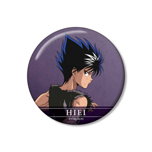 Hiei Approx. 10 cm Button Badge - Yu Yu Hakusho TV Anime Edition, Pre-owned