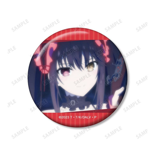 Kurumi Tokisaki Can Badge - Date A Live V Scene Photo Trading (56mm, Pre-owned)