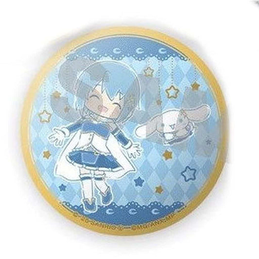 Sayaka Miki x Cinnamoroll Mini Can Badge - Puella Magi Madoka Magica PremiumShop (Approx. 57 mm) Pre-owned, Up Fields