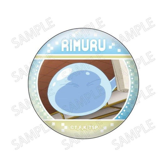 Rimuru Tempest Face Collection Can Badge C: Slime/Door Hand