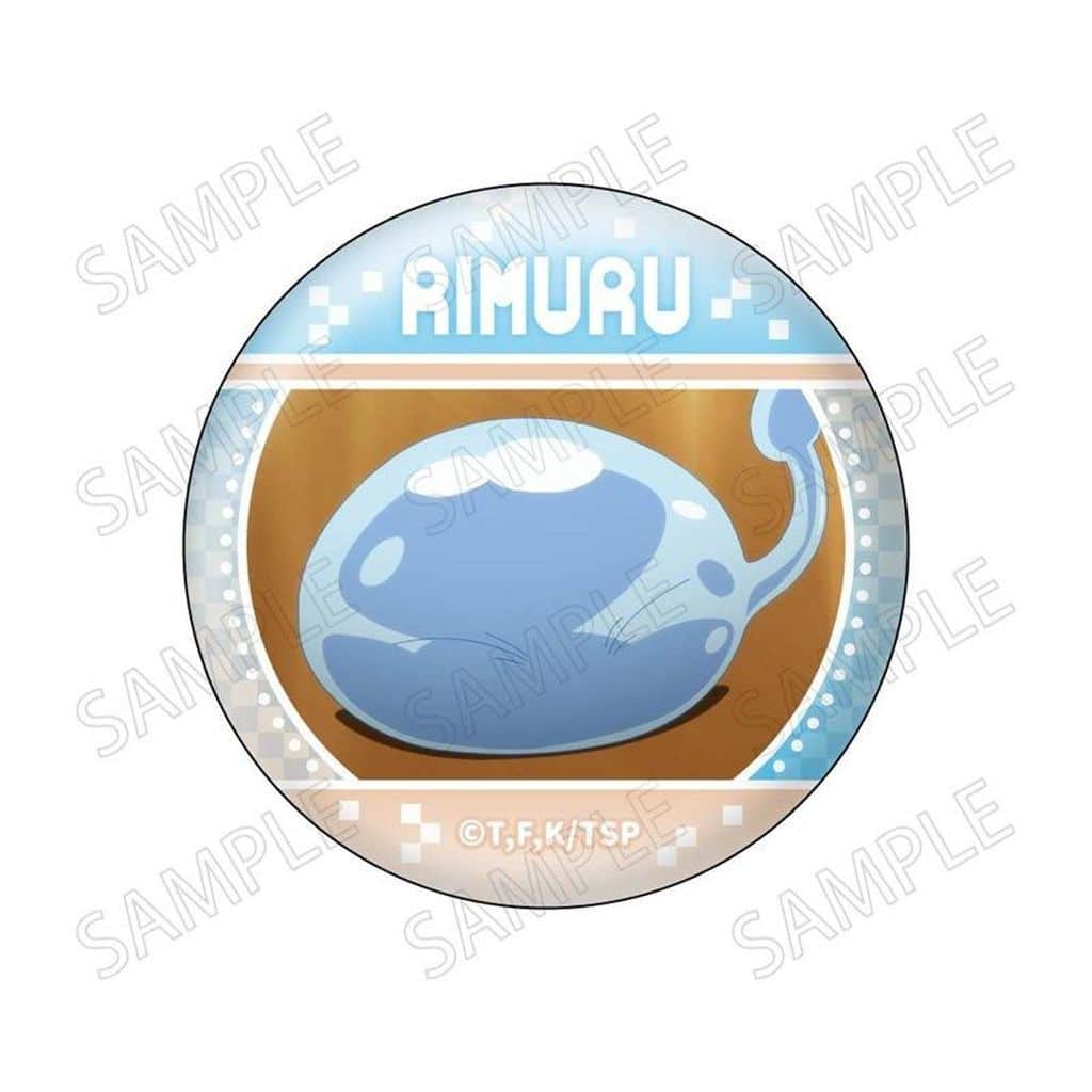 Rimuru Tempest Face Collection Can Badge Slime/Guts Pose