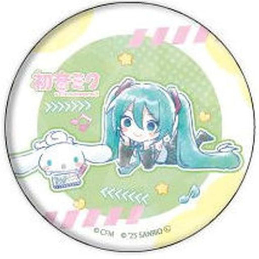 Hatsune Miku × Cinnamoroll Hologram Can Badge 57mm - A3 Brand (Used)
