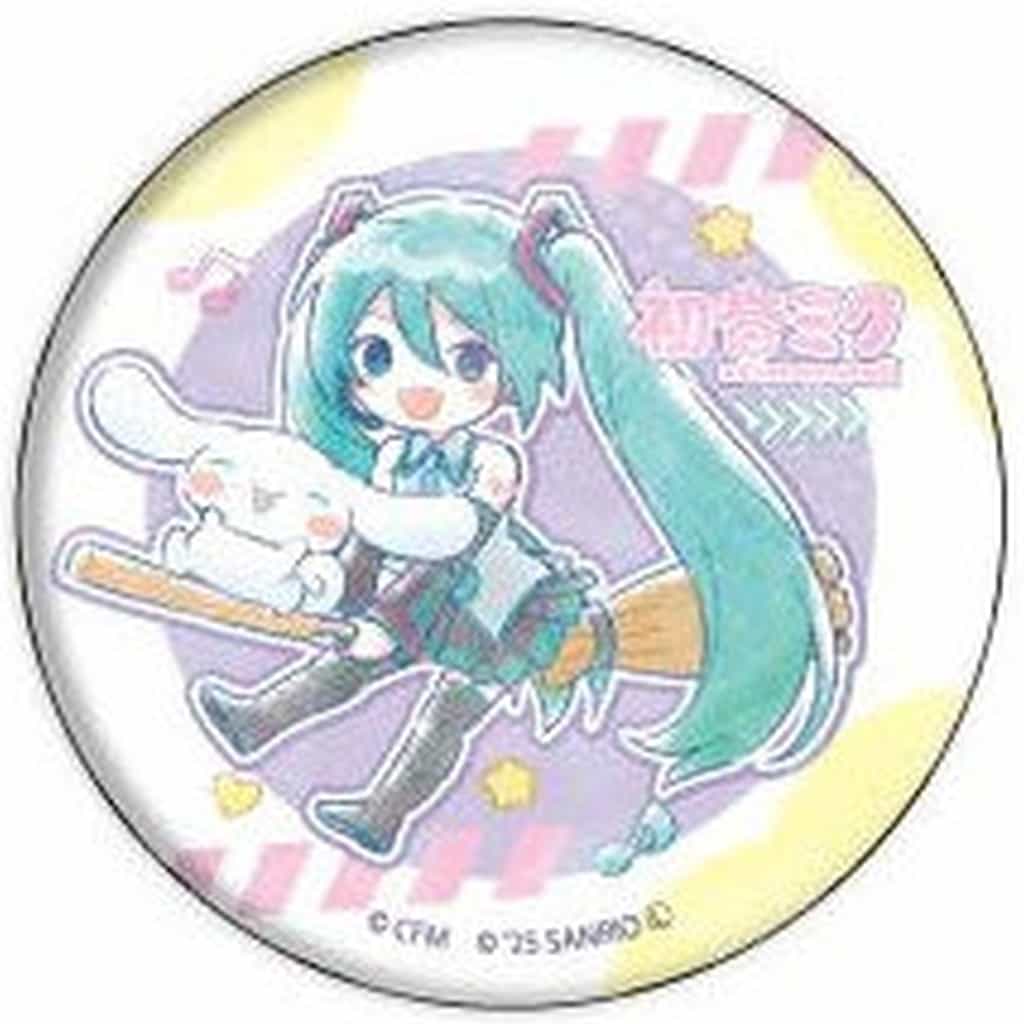 Hatsune Miku x Cinnamoroll Hologram Can Badge (57mm) Collaboration Illustration 02 - A3 Brand (Pre-owned)