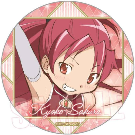 Kyoko Sakura Trading Tin Badge - Puella Magi Madoka Magica Movie Rebellion - Approx. 57 x 57 mm - Bellhouse (Pre-owned)