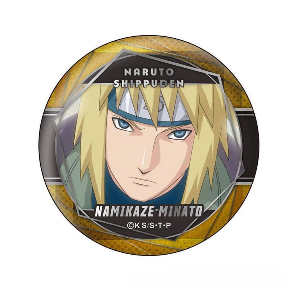 Minato Namikaze Naruto Shippuden Can Badge Collection