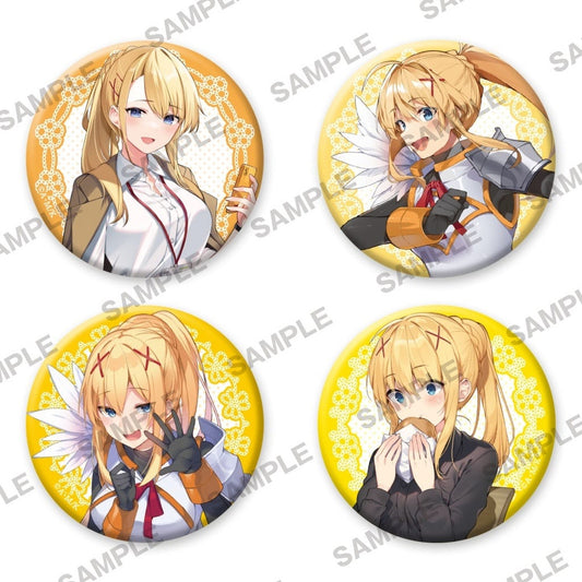 Darkness Birthday Festival 2023 Badge 4-Piece Set - KonoSuba