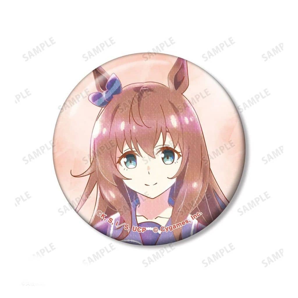 Maruzensky Trading Ani-Art Aqua Label Can Badge - Umamusume: Cinderella Gray - Alma Bianca - 56mm (Pre-owned)