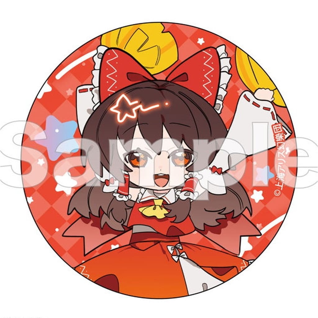 Reimu Hakurei 56mm Trading Tin Can Badge - Touhou Project (DMM.com) Pre-owned 5.6cm Pin