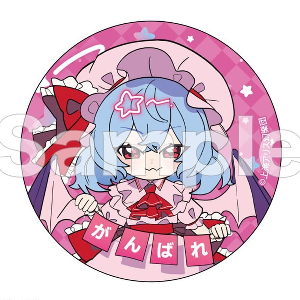 Remilia Scarlet Tin Trading Badge - Touhou Project - DMM.com (Approx. 5.6 cm / 56 mm) Pre-owned