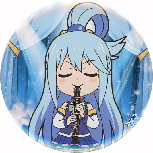 Aqua KonoSuba Isekai Quartet 3 Can Badge Approx. 7.5 cm