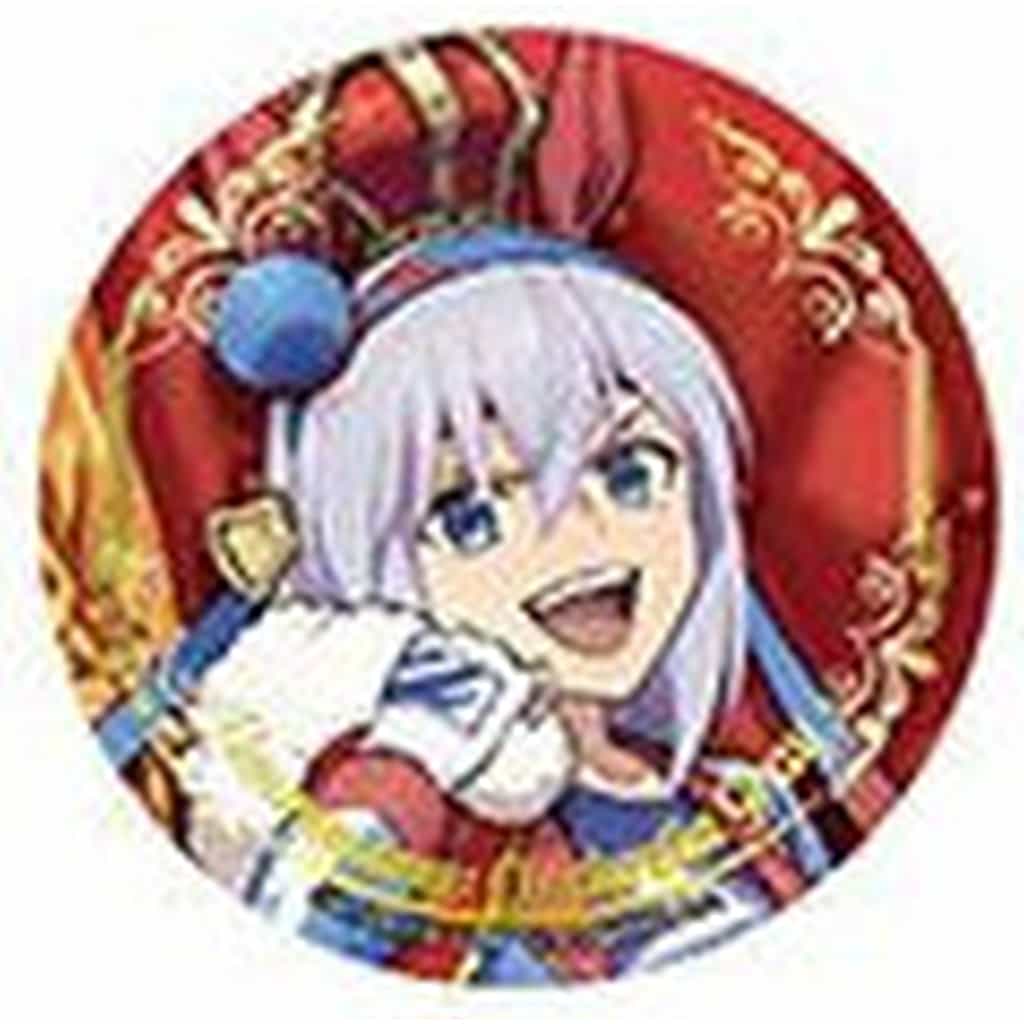 Tamamo Cross Foil Can Badge (Face Close-up) - Umamusume: Cinderella Gray CHAMPIONS Collection - Ensky - 68×27 mm (Used)