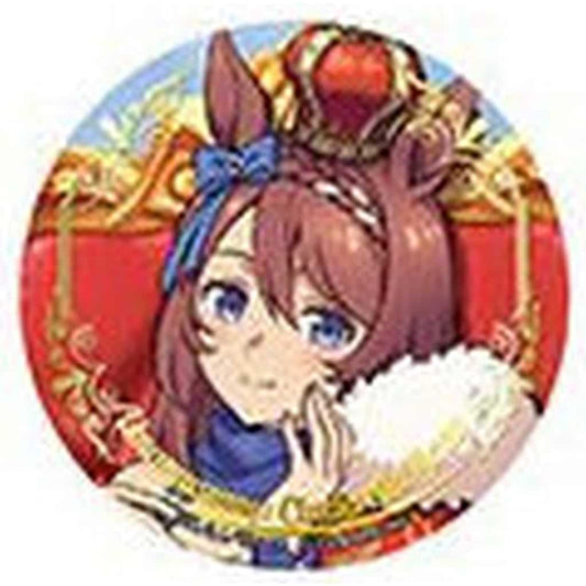 Super Creek Foil Can Badge (Face Close-up) - Umamusume: Cinderella Gray CHAMPIONS Foil Can Badge Collection - Ensky - Approx. 68×27mm (Pre-owned)