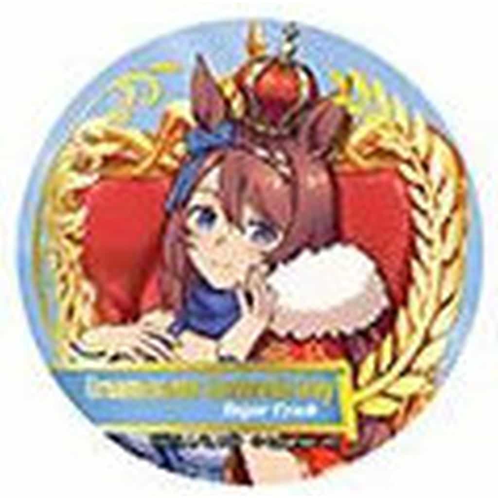 Super Creek (with Logo) Foil Can Badge - Umamusume: Cinderella Gray CHAMPIONS Collection (Ensky) Approx. 68×27mm