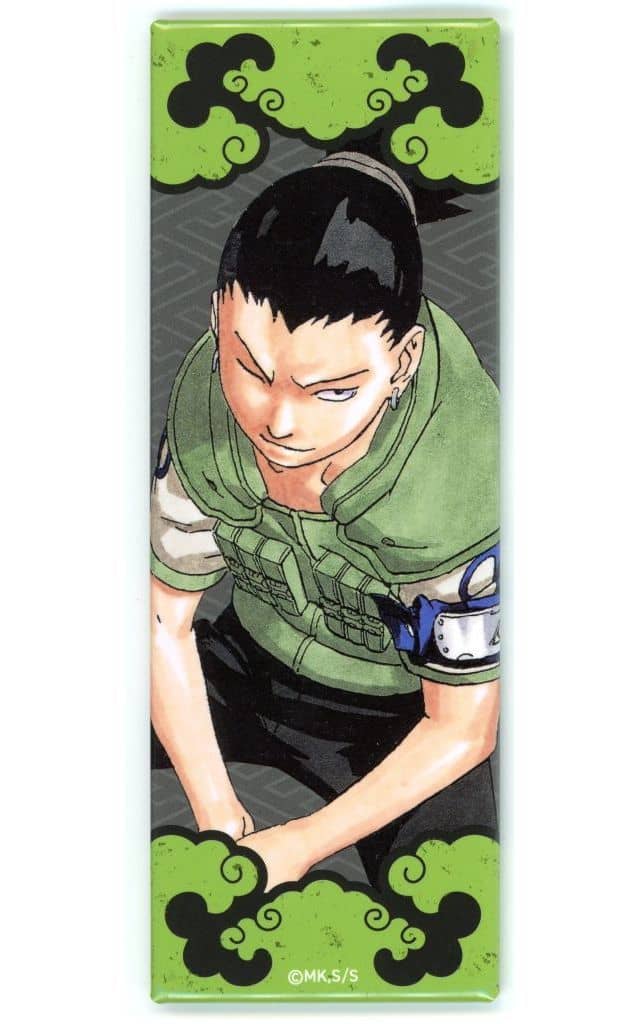 Shikamaru Nara NARUTO Picture Card Button Badge Collection Vol. 1