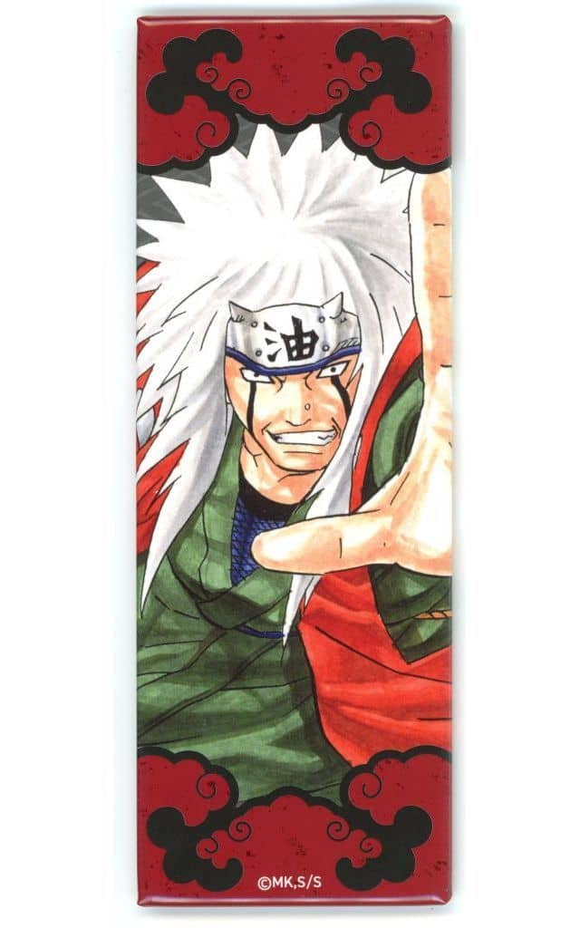Jiraiya Naruto Picture Card Badge Collection Vol. 1