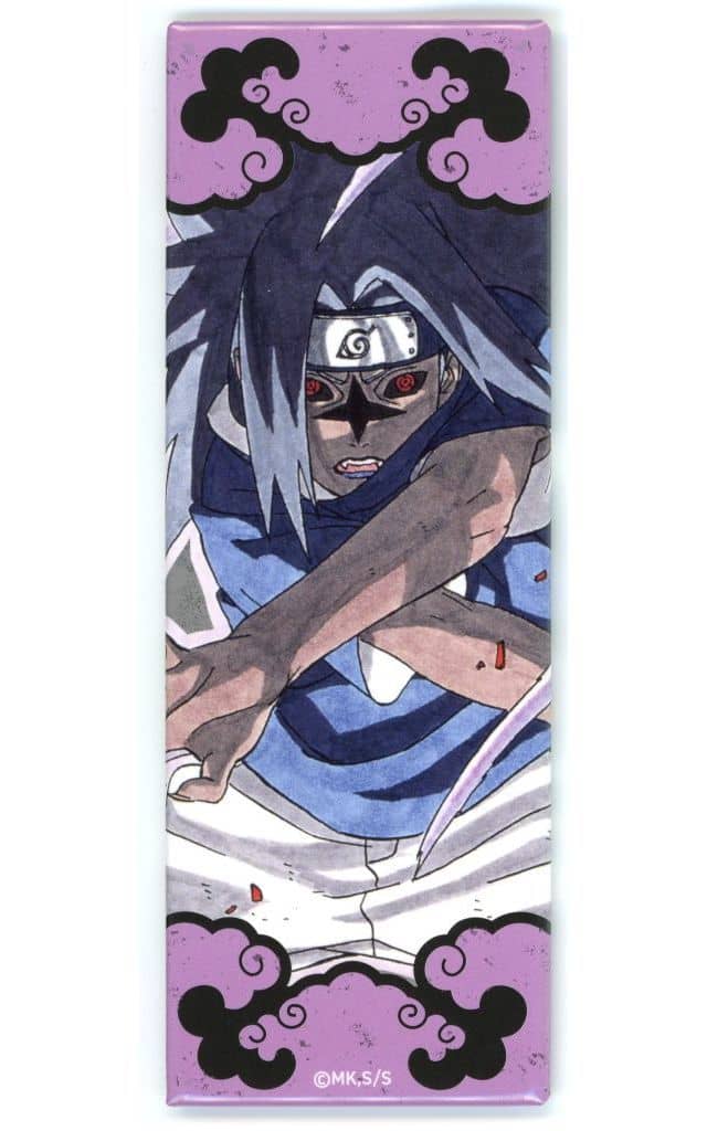 Sasuke Uchiha - Sasuke (Curse Mark) Naruto Picture Card Badge Collection Vol. 1