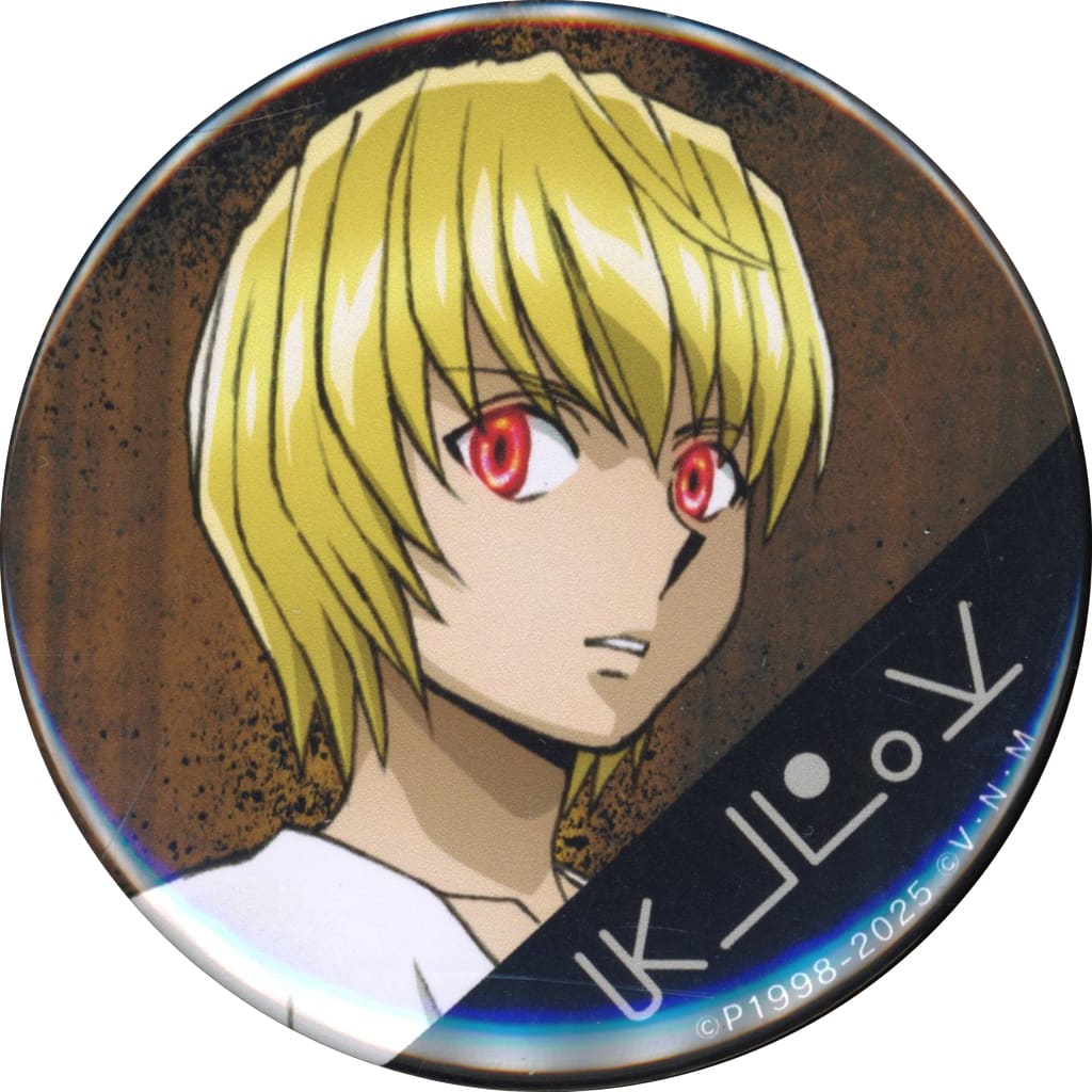 Kurapika Name-Included Can Badge HUNTER×HUNTER G-9