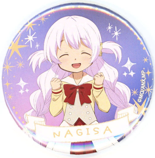 Nagisa Momoe Half-Body Approx. 56 mm Can Badge - Puella Magi Madoka Magica - Bandai Namco Experience