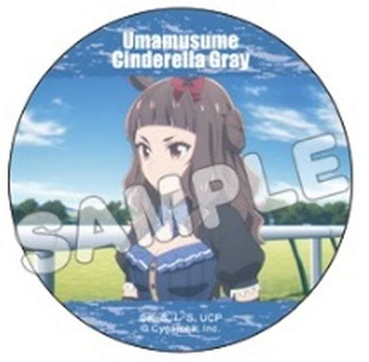 Dynamu Heroine Can Badge (57mm) - Umamusume: Cinderella Gray Official Trading Scene Tin Badge by TBS Growdia