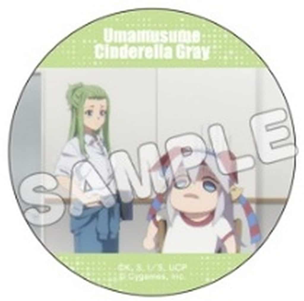 Katsumi Komiyama & Tamamo Cross Trading Scene Tin Badge (Pretty Scene) 57mm - Umamusume: Cinderella Gray (TBS Growdia)